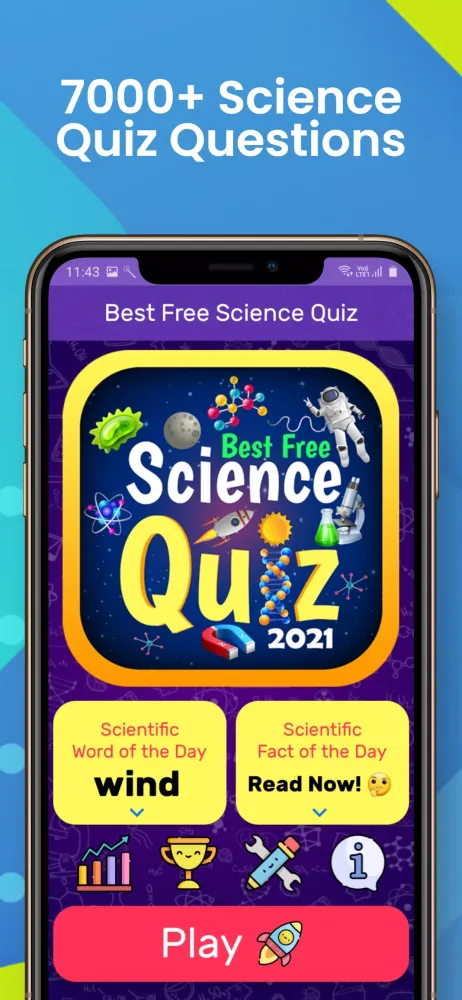 Ultimate Science Quiz 2023应用截图