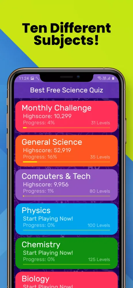 Ultimate Science Quiz 2023应用截图