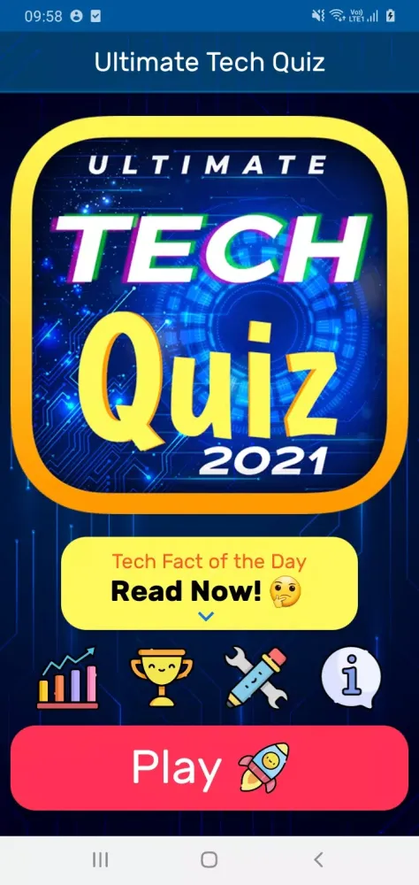 Ultimate Tech Geek Quiz 2023 Screenshots