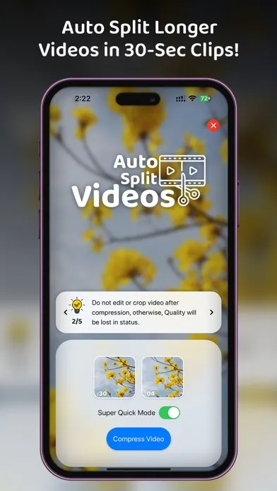 PureStatus: ByeBye Blur Status স্ক্রিনশট