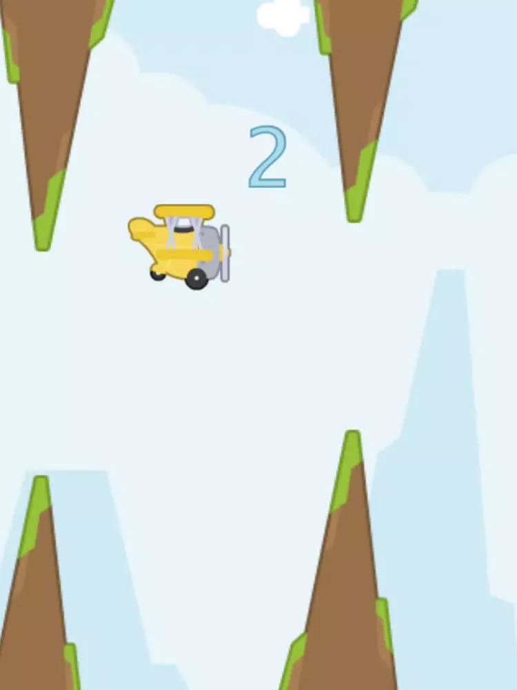 ภาพหน้าจอของ Flappy Plane - Addictive Arcade Adventure iPad 