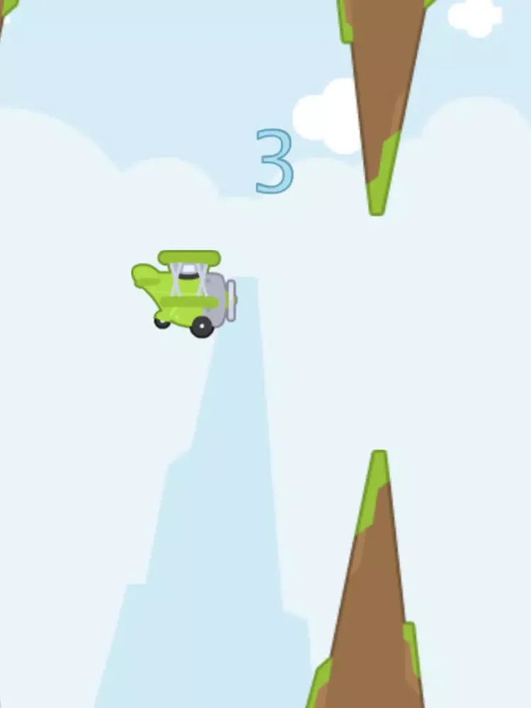 ภาพหน้าจอของ Flappy Plane - Addictive Arcade Adventure iPad 