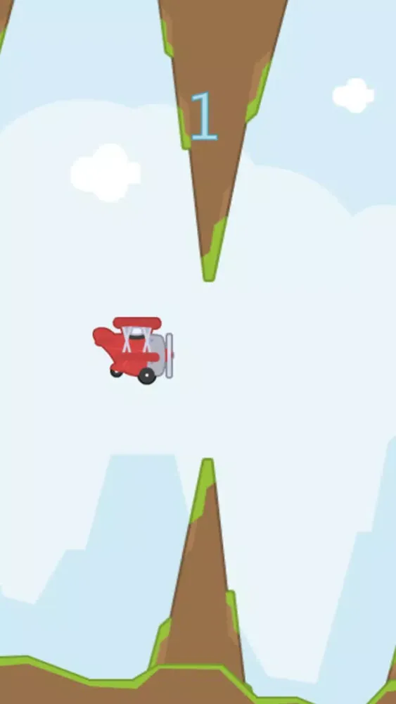 ภาพหน้าจอของ Flappy Plane - Addictive Arcade Adventure