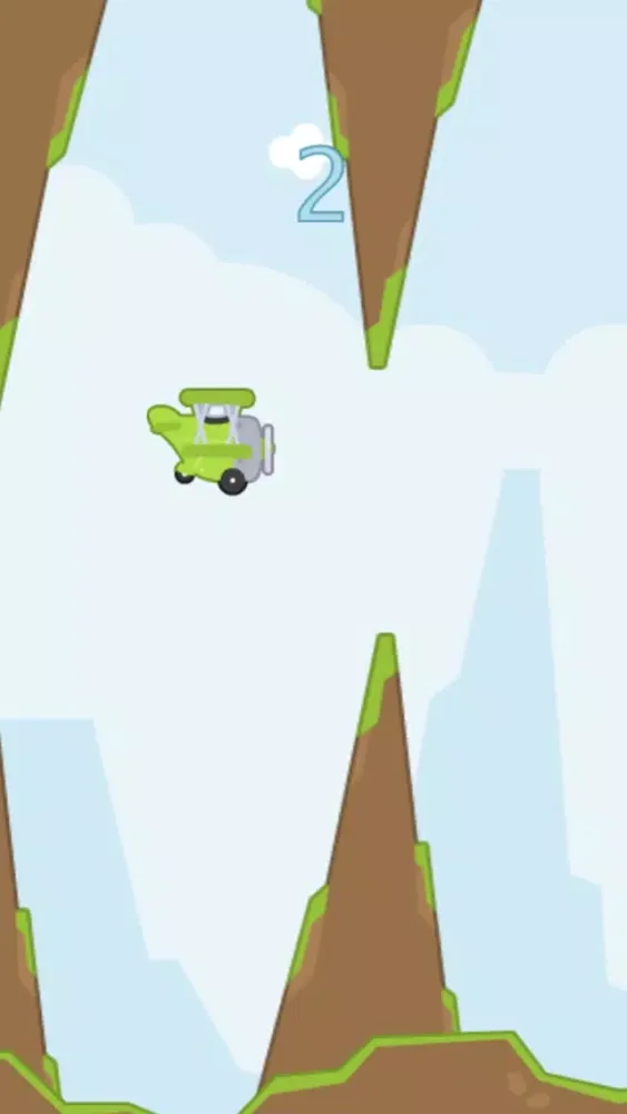 ภาพหน้าจอของ Flappy Plane - Addictive Arcade Adventure