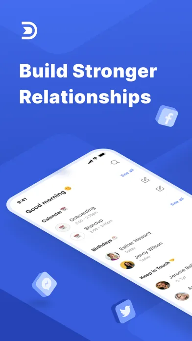 Screenshot di Dex - Rolodex and Personal CRM