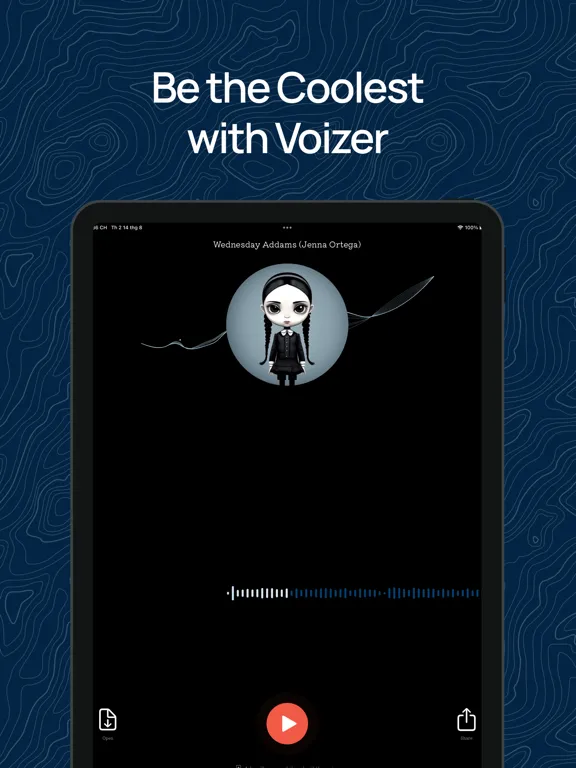 Capturas de tela do Voizer - Celebs AI Effects iPad 