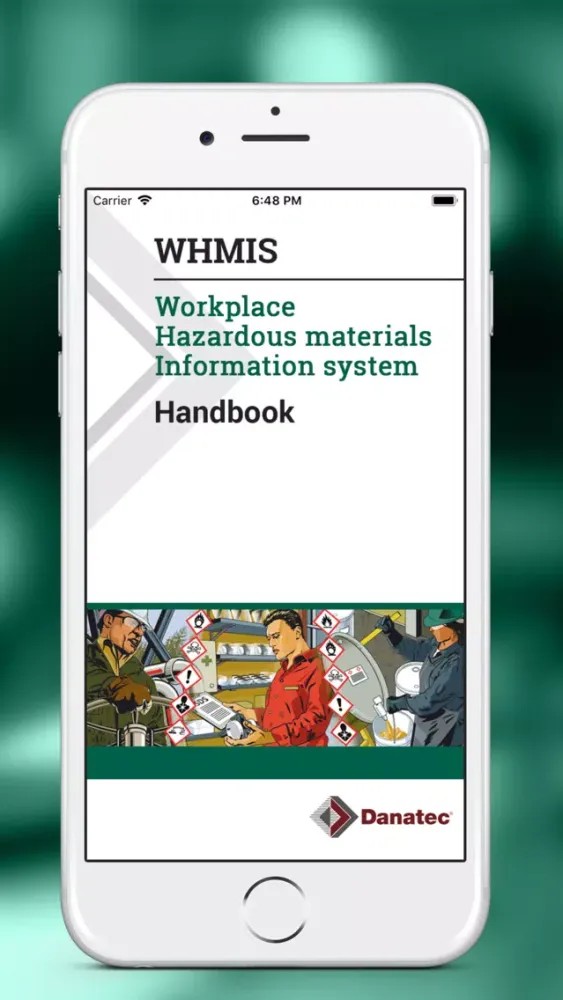 Zrzuty ekranu WHMIS Handbook