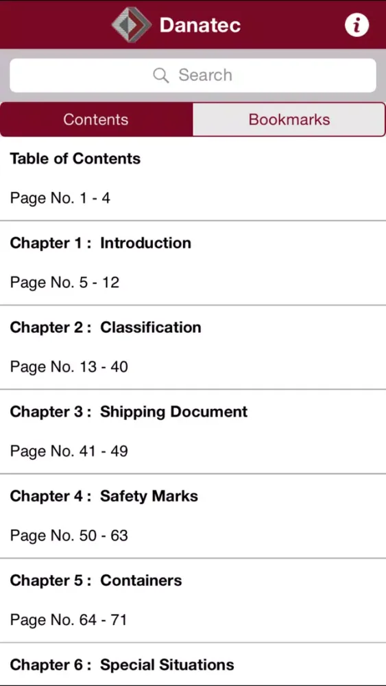 Ảnh chụp màn hình của TDG Handbook