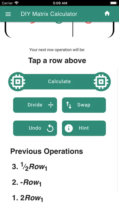 DIY Matrix Calculator应用截图