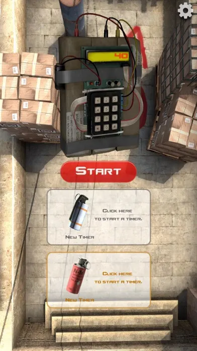 Tangkapan skrin Bomb and Nade Timer for CS:GO