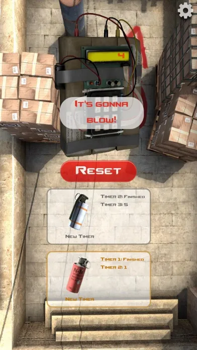 Tangkapan skrin Bomb and Nade Timer for CS:GO