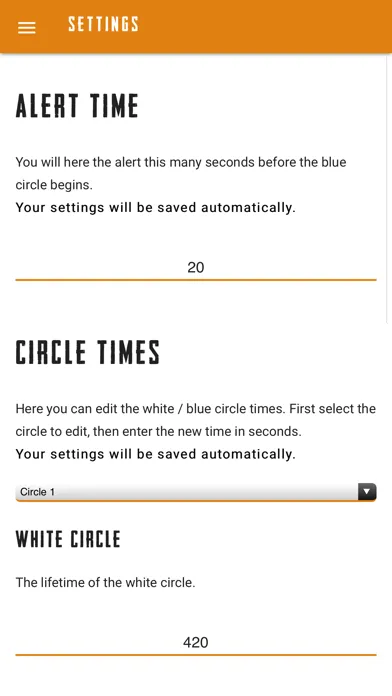 Tangkapan layar Circle Alerts for PUBG