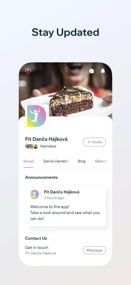 Tangkapan skrin Fit Danča Hájková