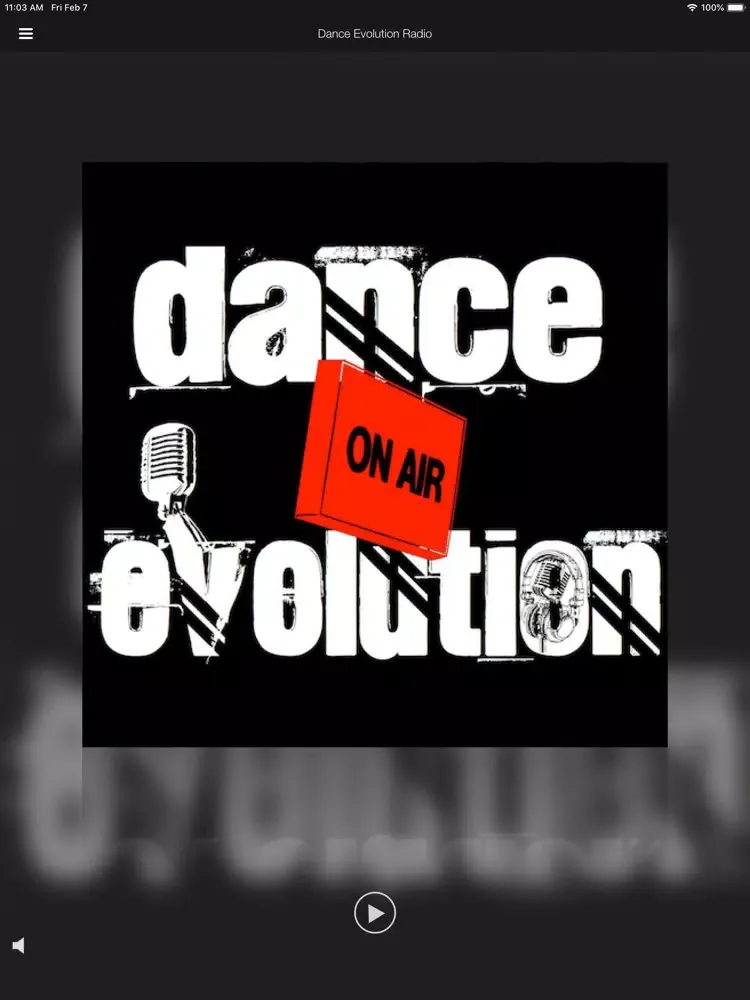 Dance Evolution Radio iPad  스크린샷