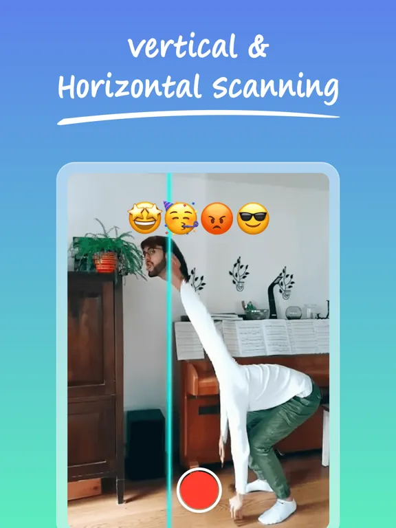 Time Warp: Scan Filter & Emoji iPad  스크린샷