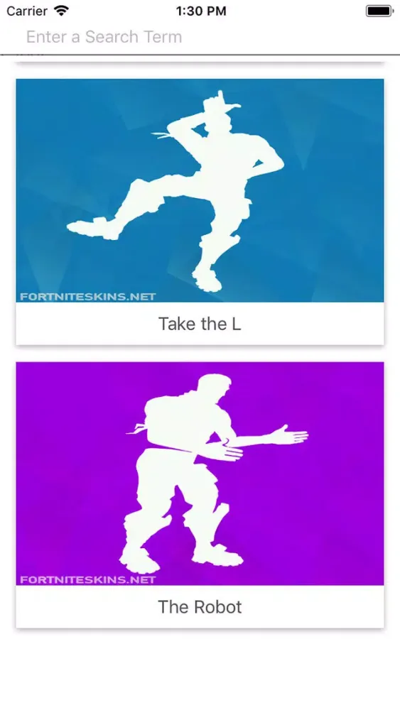 Capturas de tela do Dances and Emotes for Fortnite