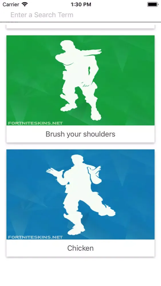 Capturas de tela do Dances and Emotes for Fortnite