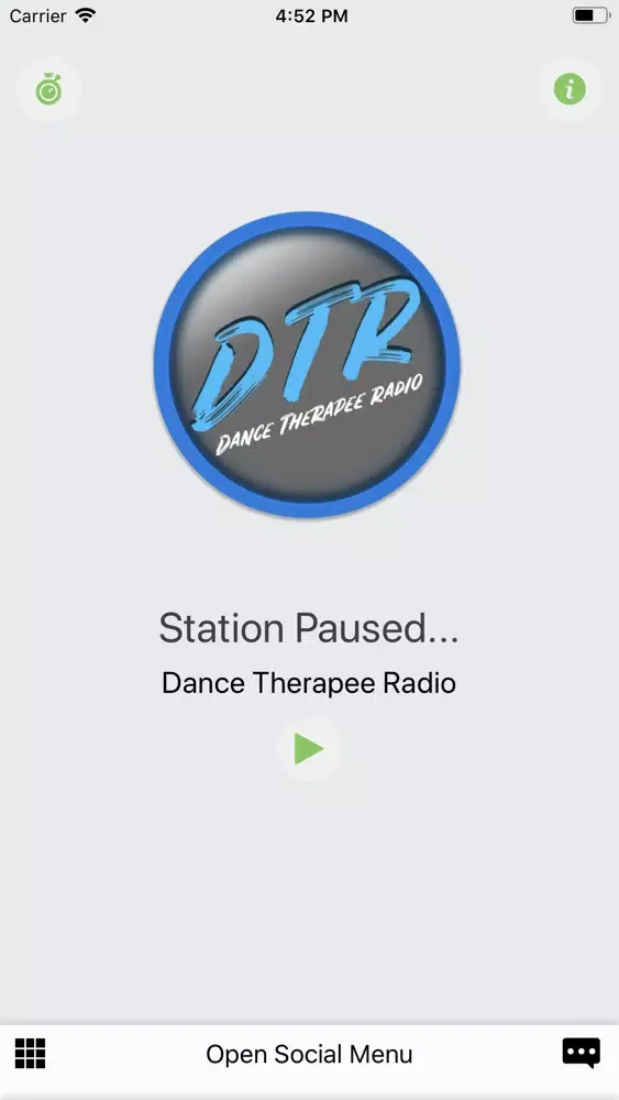 Zrzuty ekranu Dance Therapee Radio