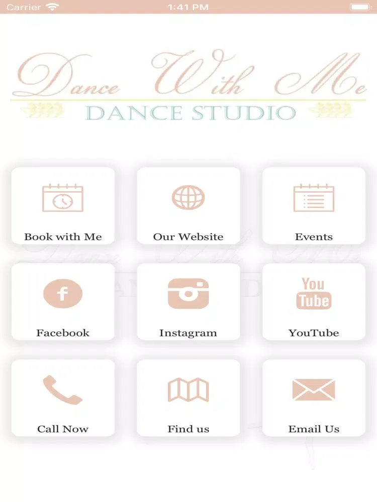 Tangkapan skrin Dance With Me Dance Studio iPad 