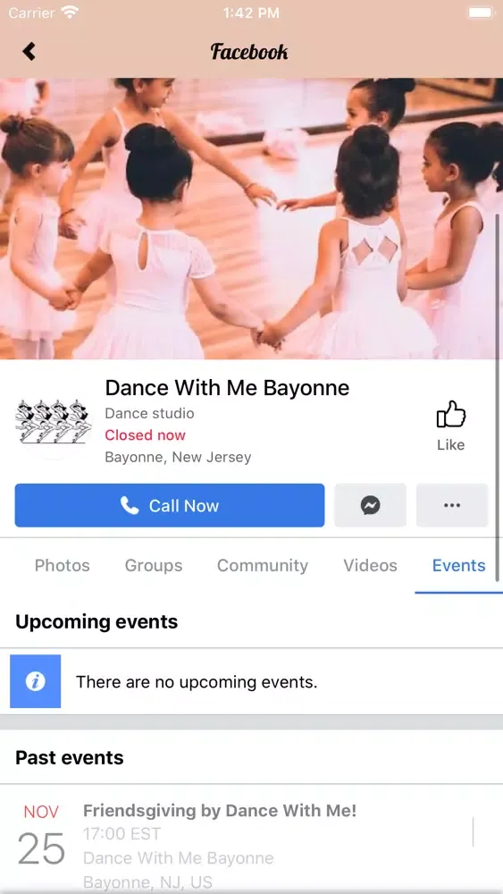 Tangkapan skrin Dance With Me Dance Studio