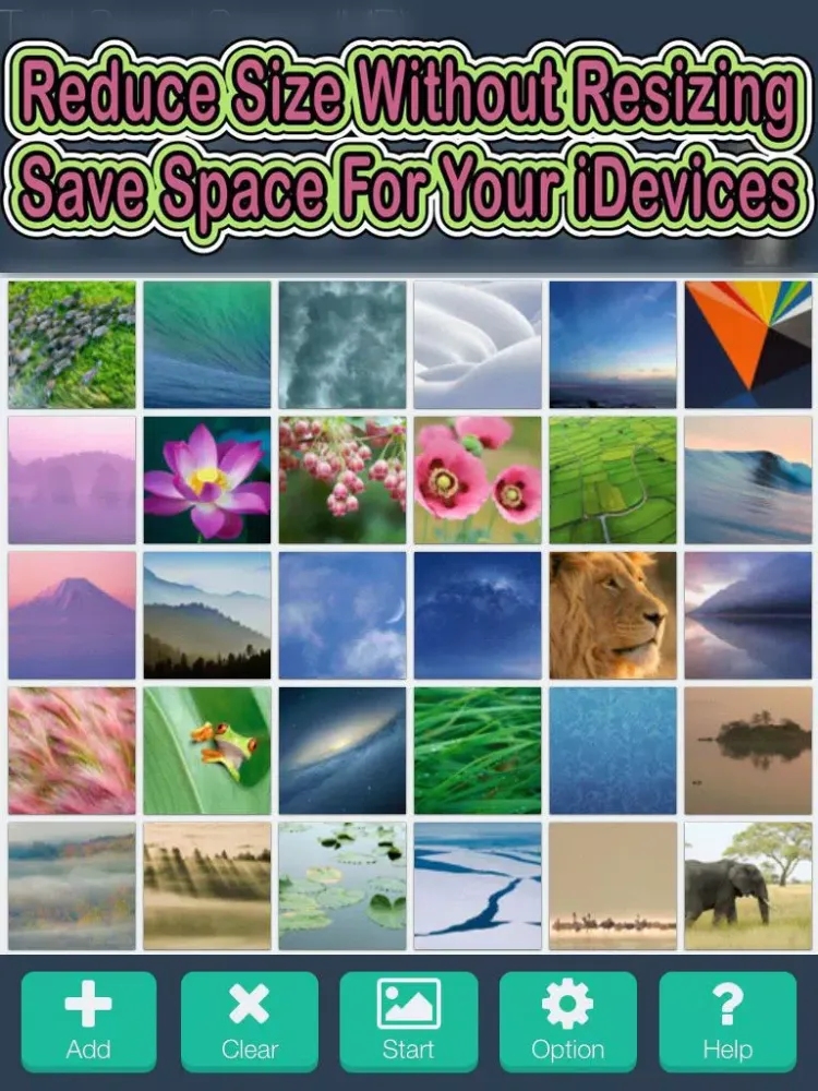 Скриншоты Shrink My Pictures - Reduce Image Size Without Resizing iPad 
