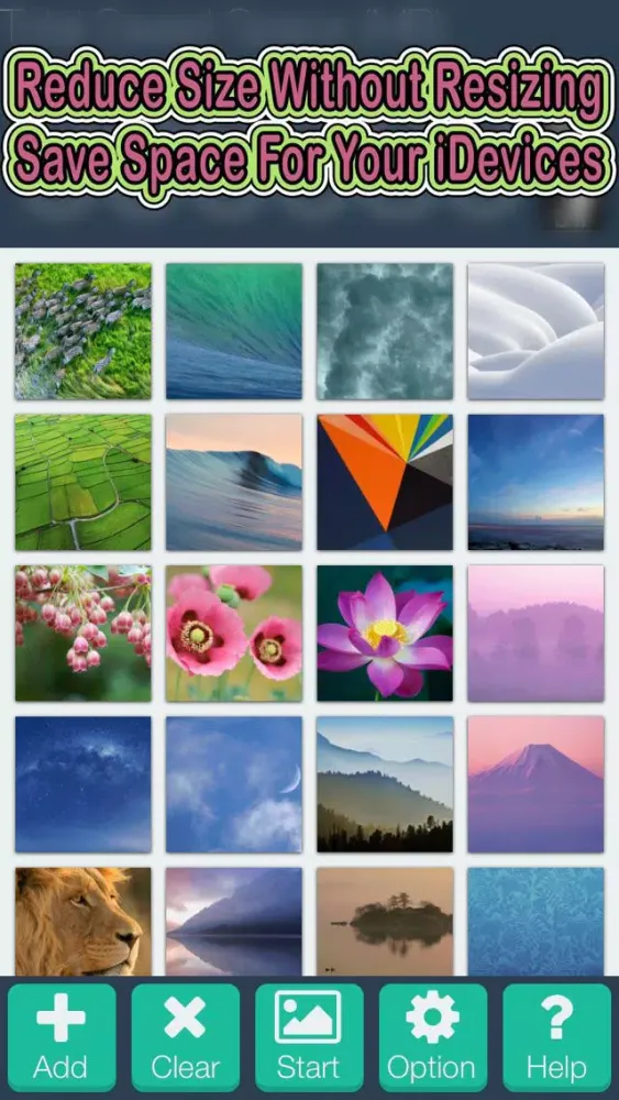 Скриншоты Shrink My Pictures - Reduce Image Size Without Resizing