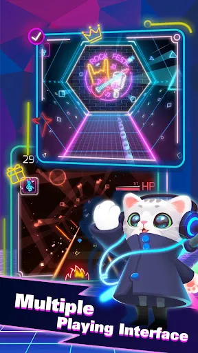Sonic Cat - Slash the Beats Screenshots
