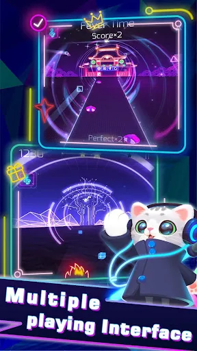 Sonic Cat - Slash the Beats Screenshots