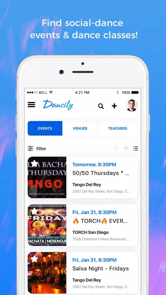 Dancity應用截圖