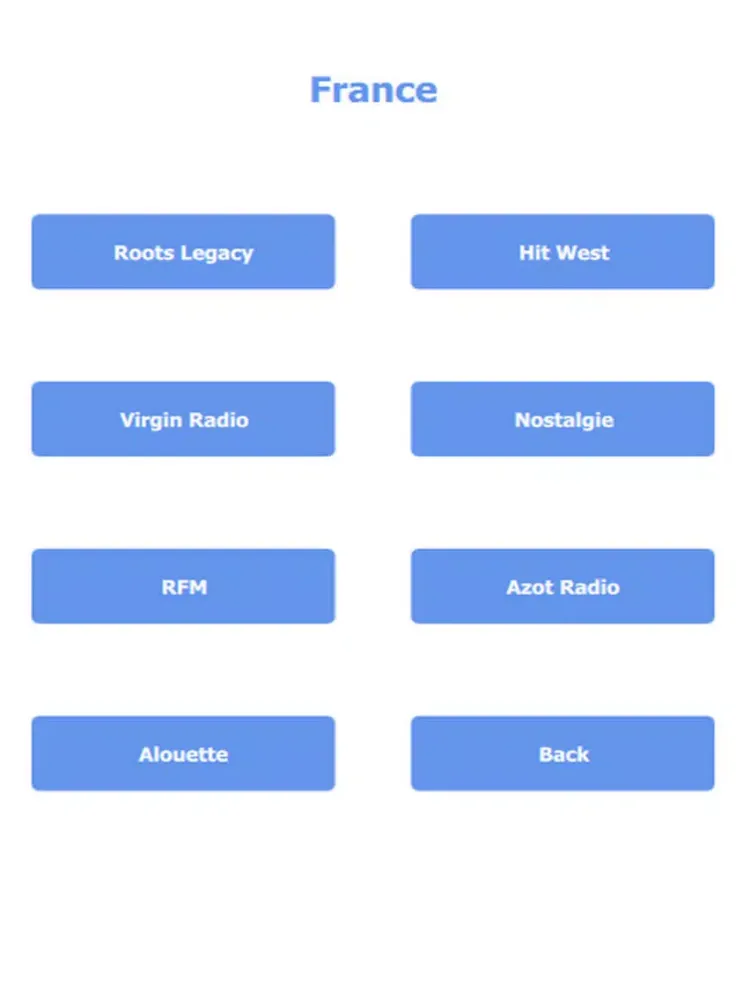 Zrzuty ekranu Radius# iPad 