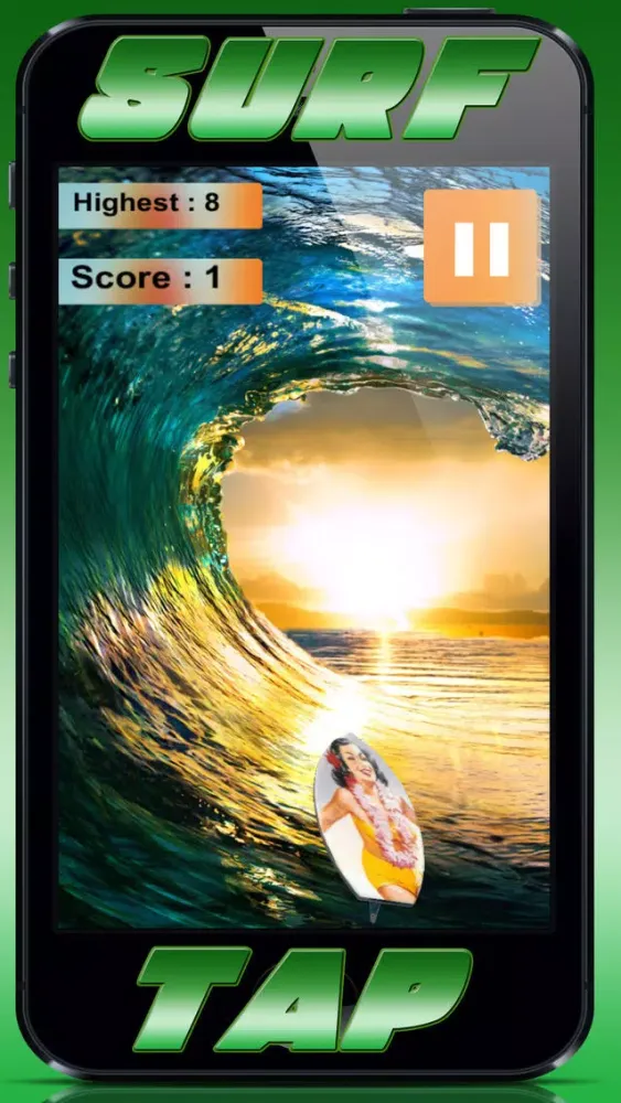 Tangkapan layar Tap Surf-Board Hawaii Island Juggle Madness