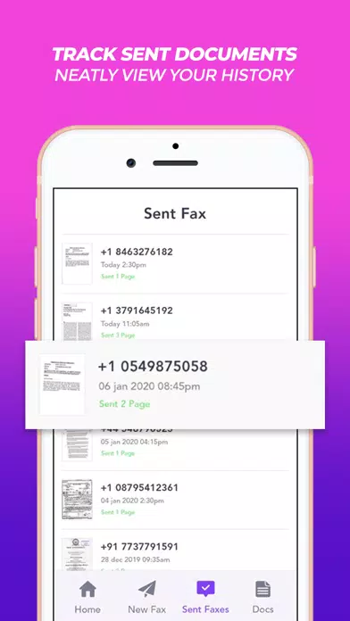 Simple Fax - Fax From iPhone Screenshots