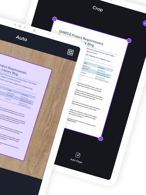 Simple Scan: Docs, PDF, OCR iPad  Screenshots