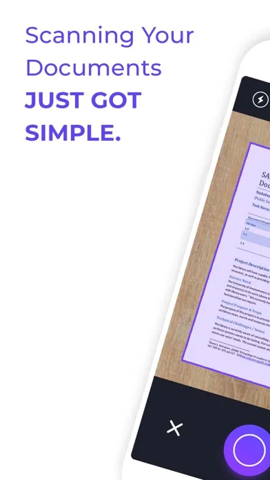 Simple Scan: Docs, PDF, OCR Screenshots