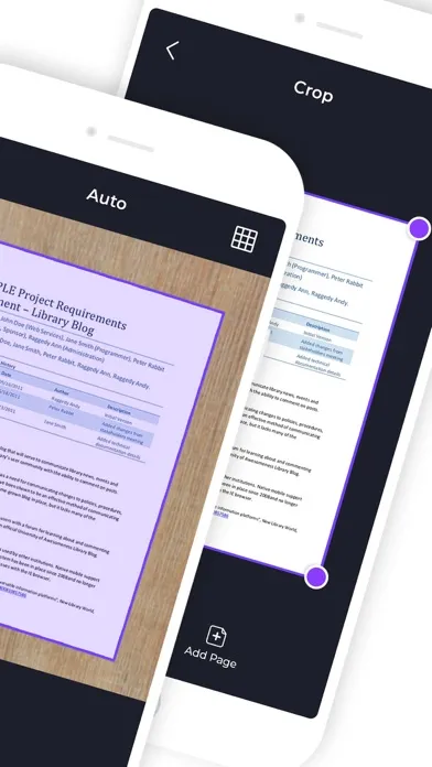 Simple Scan: Docs, PDF, OCR Screenshots