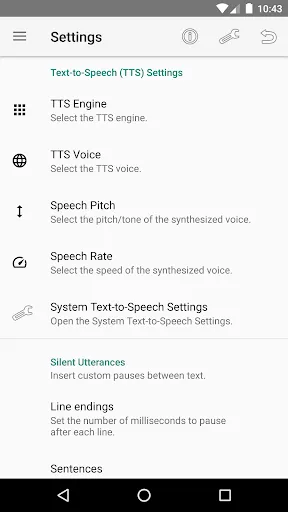 TTS Util 스크린샷