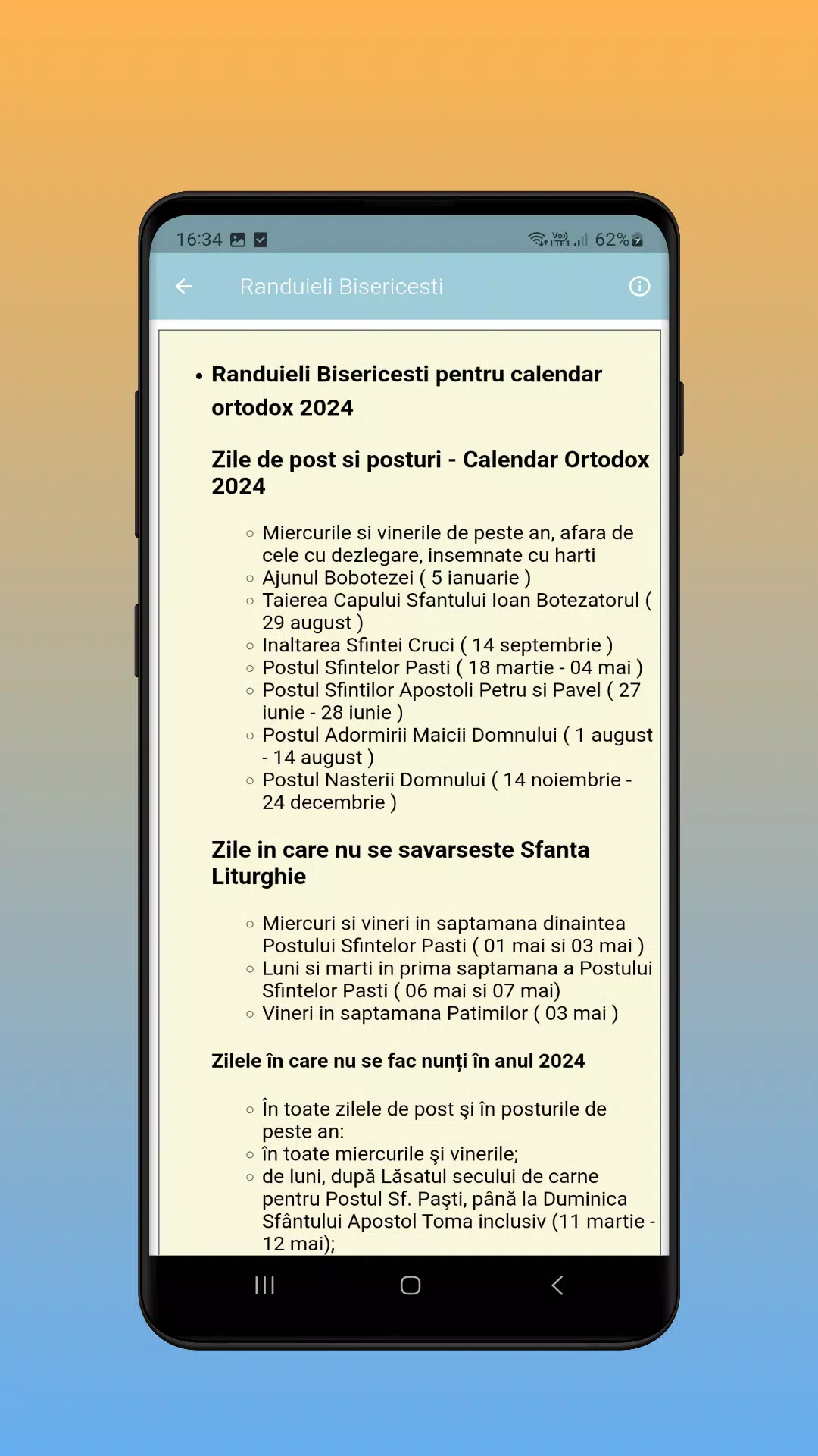 Calendar Ortodox 2024App-Screenshots6