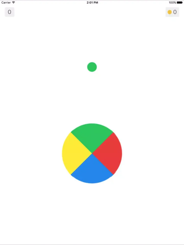 Tangkapan skrin Basic Color Drop iPad 