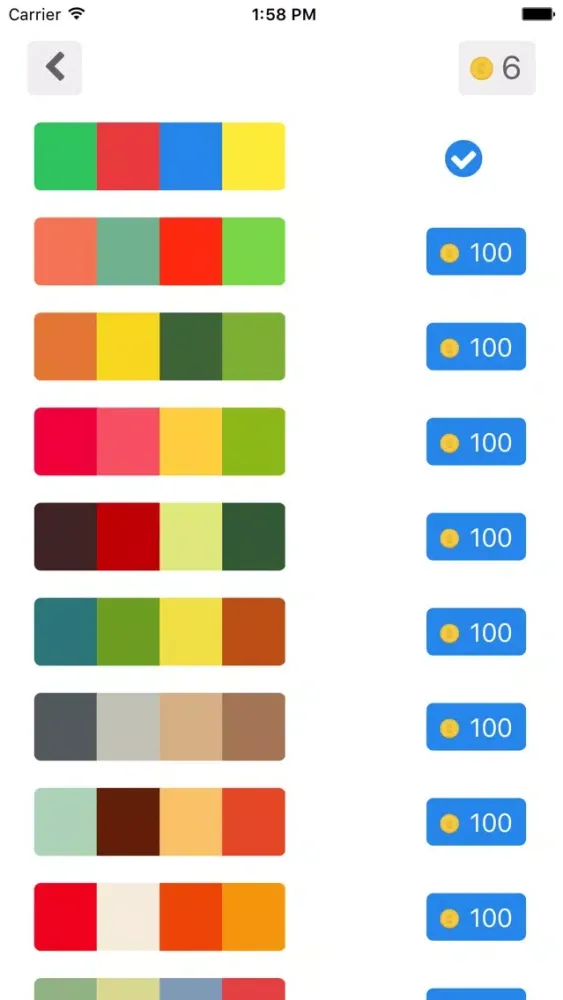 Tangkapan skrin Basic Color Drop