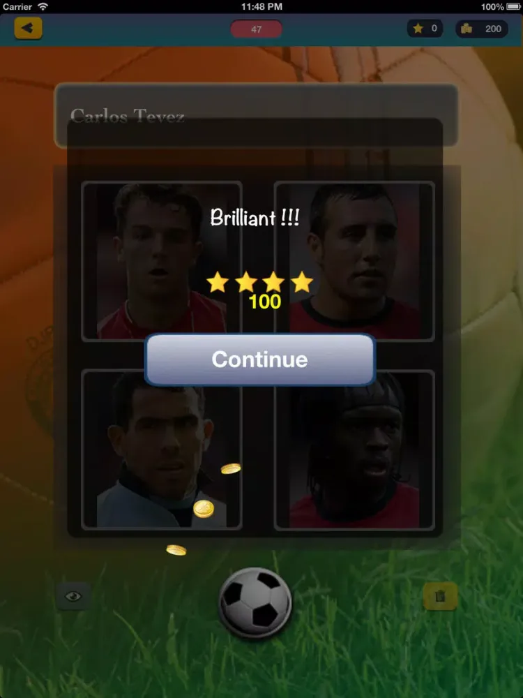 Скриншоты Football Trivia - Guess Famous Players, Teams and Logos iPad 