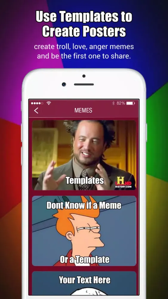Meme Maker - create and share fun Memes Screenshots