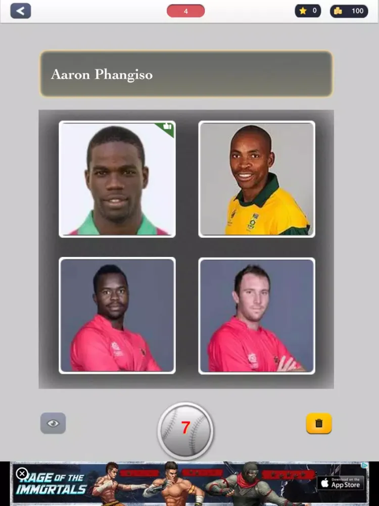 Cricket Trivia - Guess Famous Players, Teams and Logos iPad  Ekran Görüntüleri