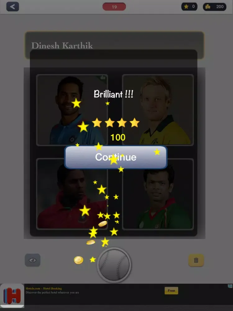 Cricket Trivia - Guess Famous Players, Teams and Logos iPad  Ekran Görüntüleri