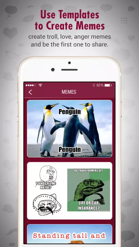 The Poster App - create and share fun Posters Ekran Görüntüleri