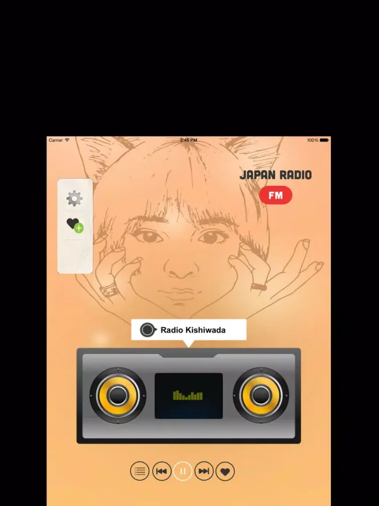 Japan Radio - Listen Live Hit Music Online iPad 应用截图