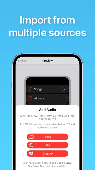 WatchAudio স্ক্রিনশট