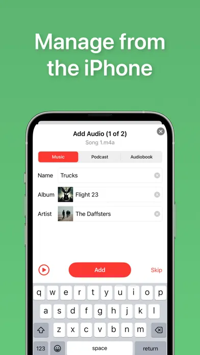 WatchAudio স্ক্রিনশট