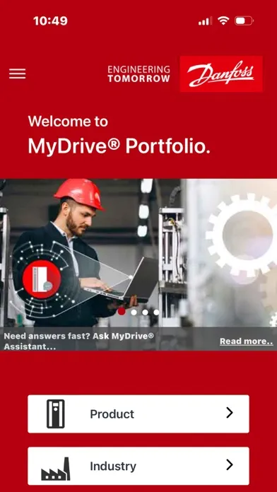 Zrzuty ekranu MyDrive® Portfolio