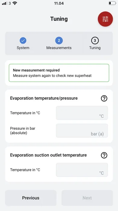Screenshot di TXV Superheat Tuner