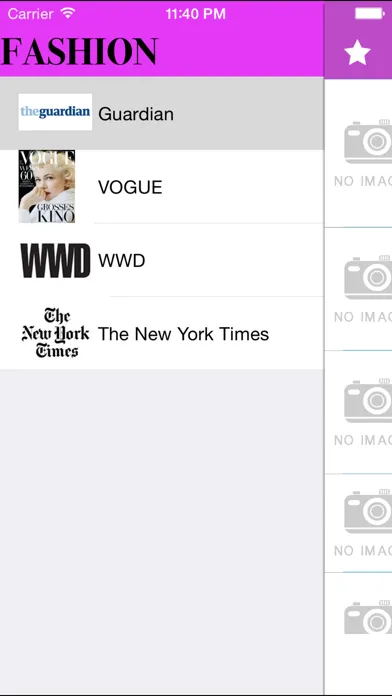 Скриншоты Fashion News - Latest news in the world